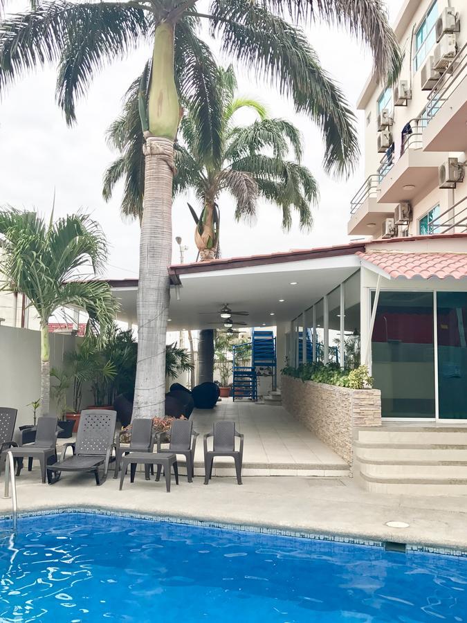 Hotel Mar Azul Manta Exterior foto